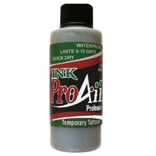 ProAiir Temp Tattoo Ink Metallic Silver 2OZ (INK METALLIC SILVER 2OZ)